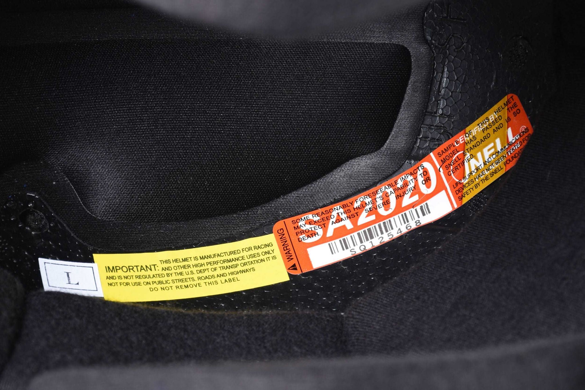 Conquer Snell SA2025 Approved Open Face Auto Racing Helmet - Image 19