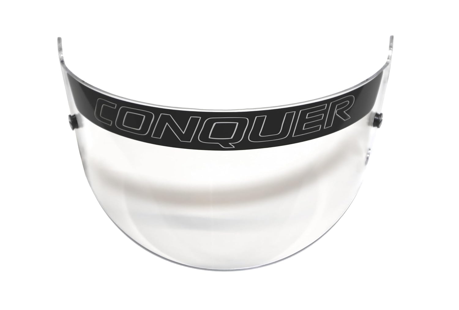 Conquer Full Face Helmet Face Shield Clear or Dark - Image 3